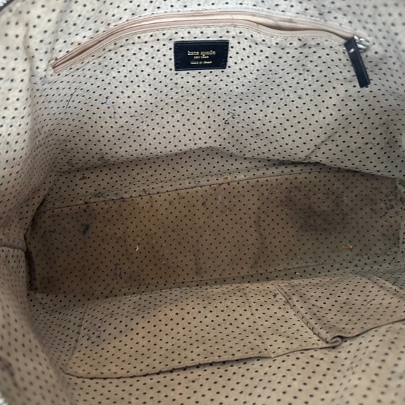 Kate Spade Chocolate Brown Suede Leather Shoulder Bag - Picture 6 of 10